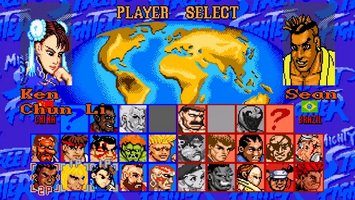 PC-Mugen-街头霸王 仿FC版