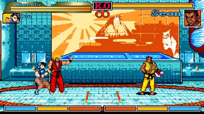 PC-Mugen-街头霸王 仿FC版